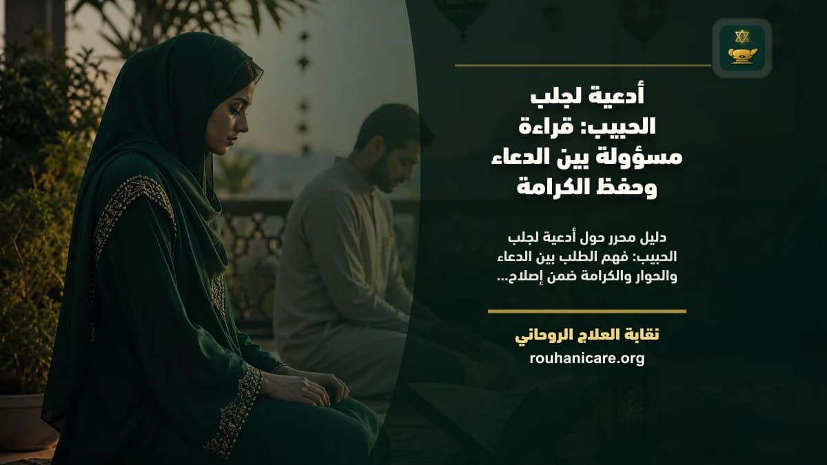 أدعية لجلب الحبيب: قراءة مسؤولة بين الدعاء وحفظ الكرامة