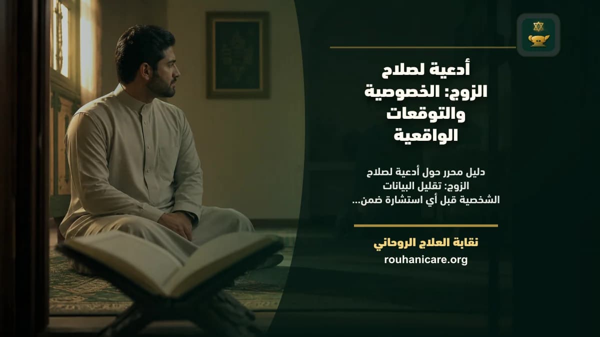 أدعية لصلاح الزوج: الخصوصية والتوقعات الواقعية