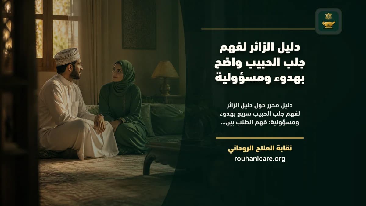 دليل الزائر لفهم جلب الحبيب سريع بهدوء ومسؤولية