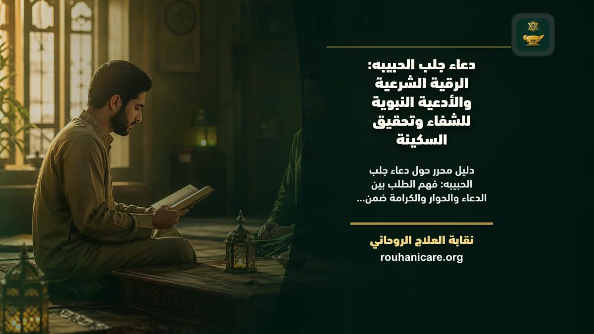 دعاء جلب الحبيبه: الرقية الشرعية والأدعية النبوية للشفاء وتحقيق السكينة