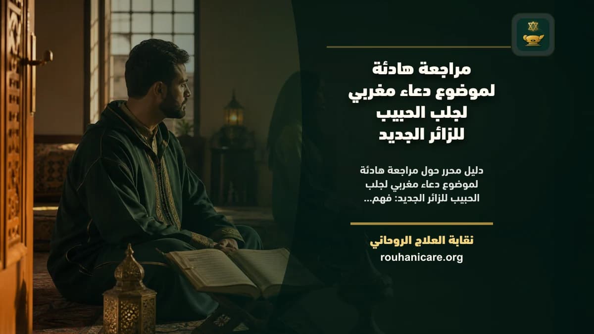 مراجعة هادئة لموضوع دعاء مغربي لجلب الحبيب للزائر الجديد