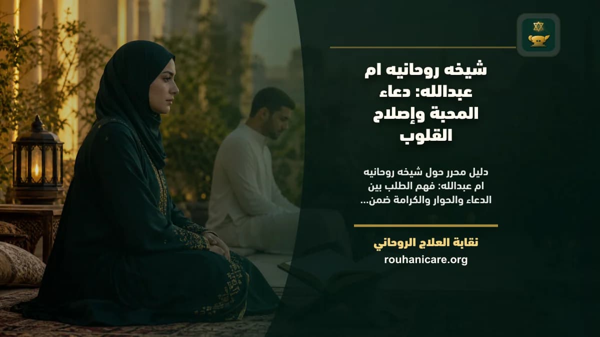 شيخه روحانيه ام عبدالله: دعاء المحبة وإصلاح القلوب