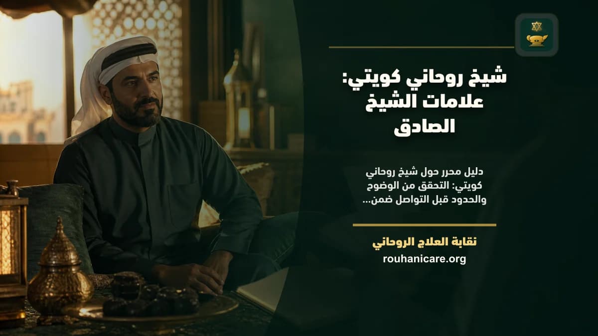 شيخ روحاني كويتي: علامات الشيخ الصادق