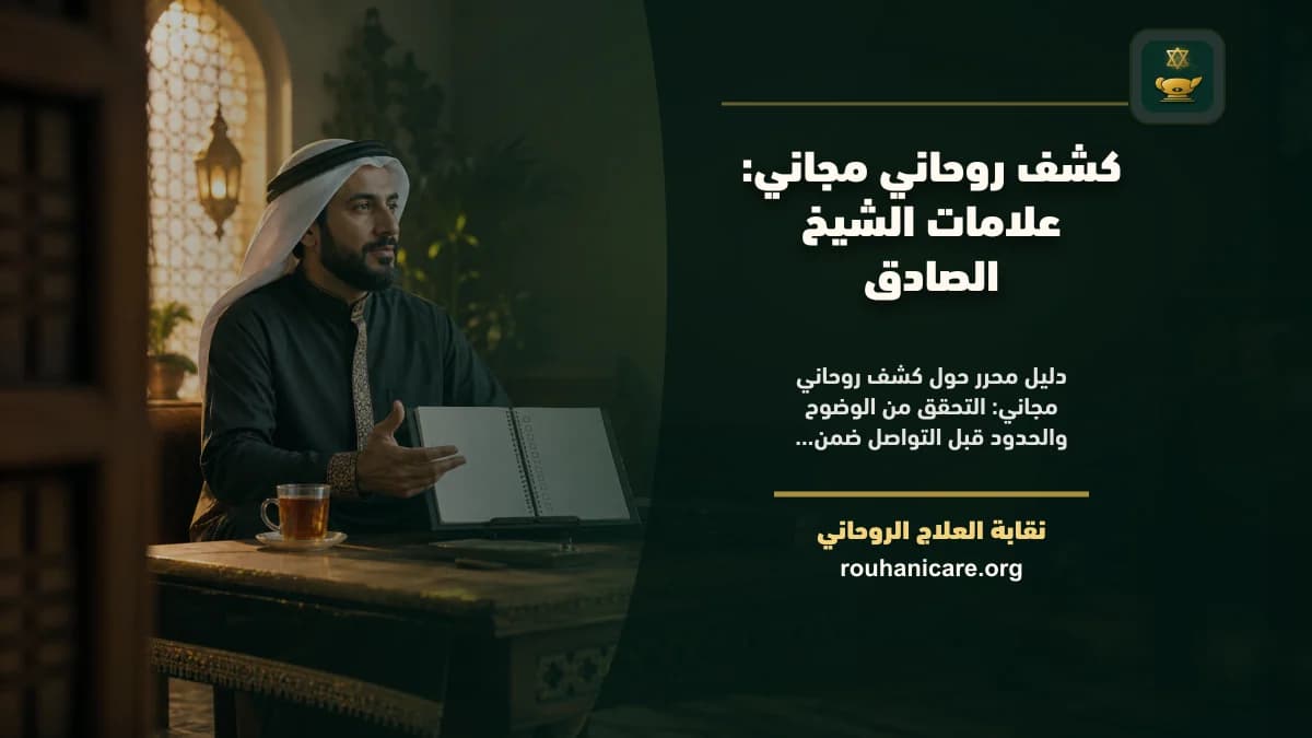 كشف روحاني مجاني: علامات الشيخ الصادق