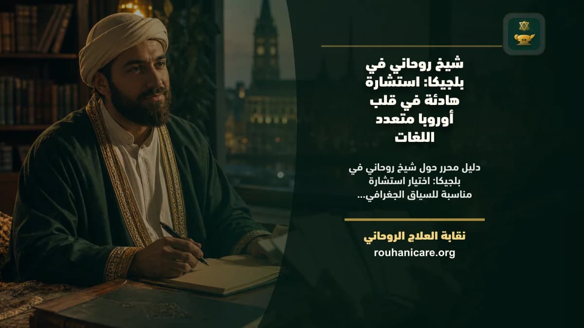 شيخ روحاني في بلجيكا: استشارة هادئة في قلب أوروبا متعدد اللغات