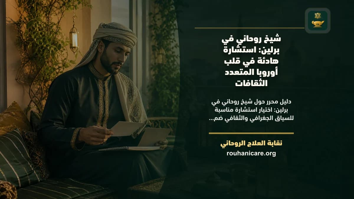 شيخ روحاني في برلين: استشارة هادئة في قلب أوروبا المتعدد الثقافات