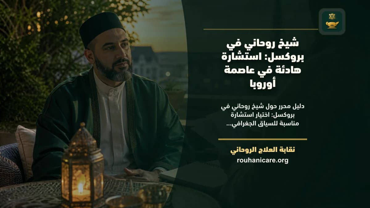 شيخ روحاني في بروكسل: استشارة هادئة في عاصمة أوروبا