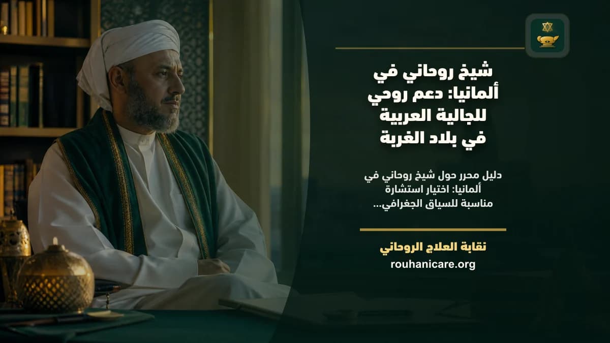 شيخ روحاني في ألمانيا: دعم روحي للجالية العربية في بلاد الغربة