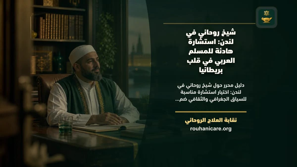 شيخ روحاني في لندن: استشارة هادئة للمسلم العربي في قلب بريطانيا