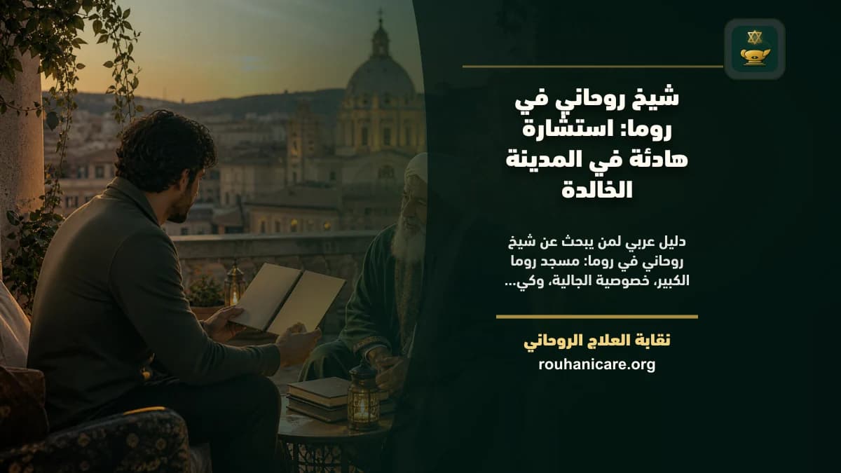 شيخ روحاني في روما: استشارة هادئة في المدينة الخالدة
