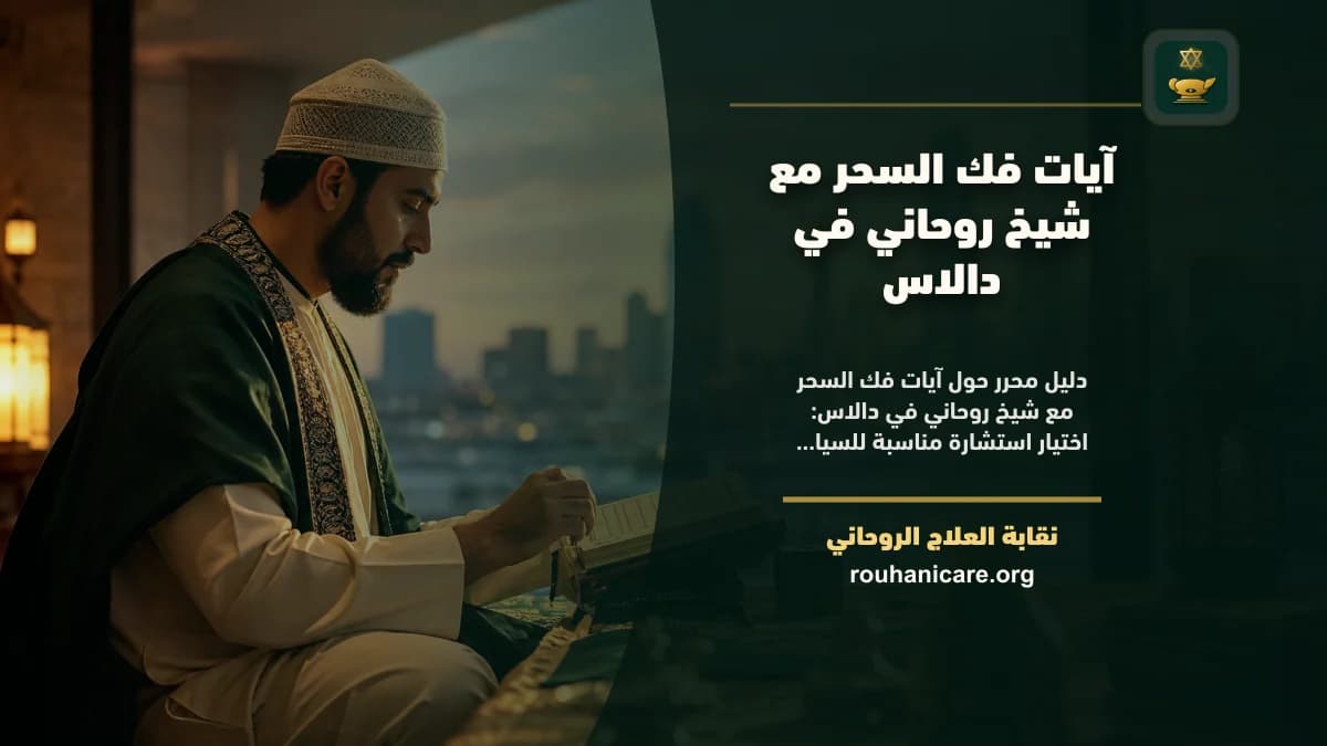 آيات فك السحر مع شيخ روحاني في دالاس