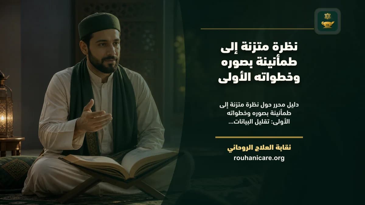 نظرة متزنة إلى طمأنينة بصوره وخطواته الأولى